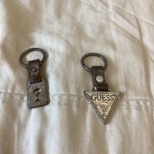 Vintage Guess keychains